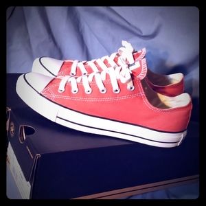Chuck Taylor Red Clay Oxfords